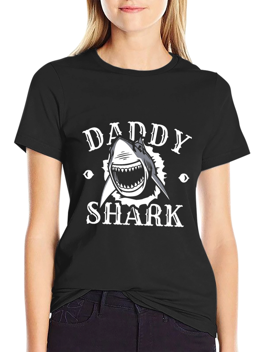 Daddy Shark Graphic T-Shirt