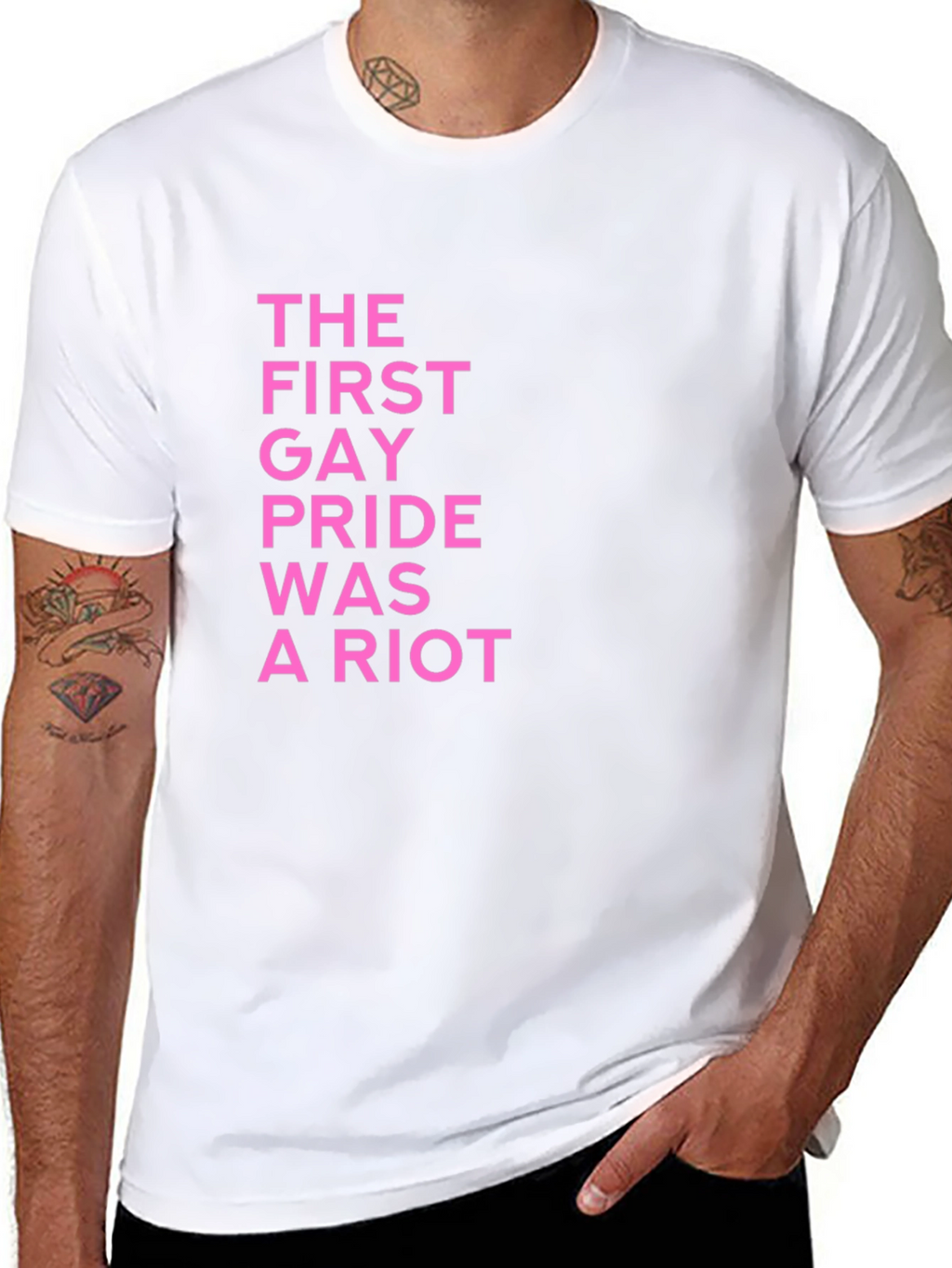 The First Gay Pride Was A Riot T-Shirt