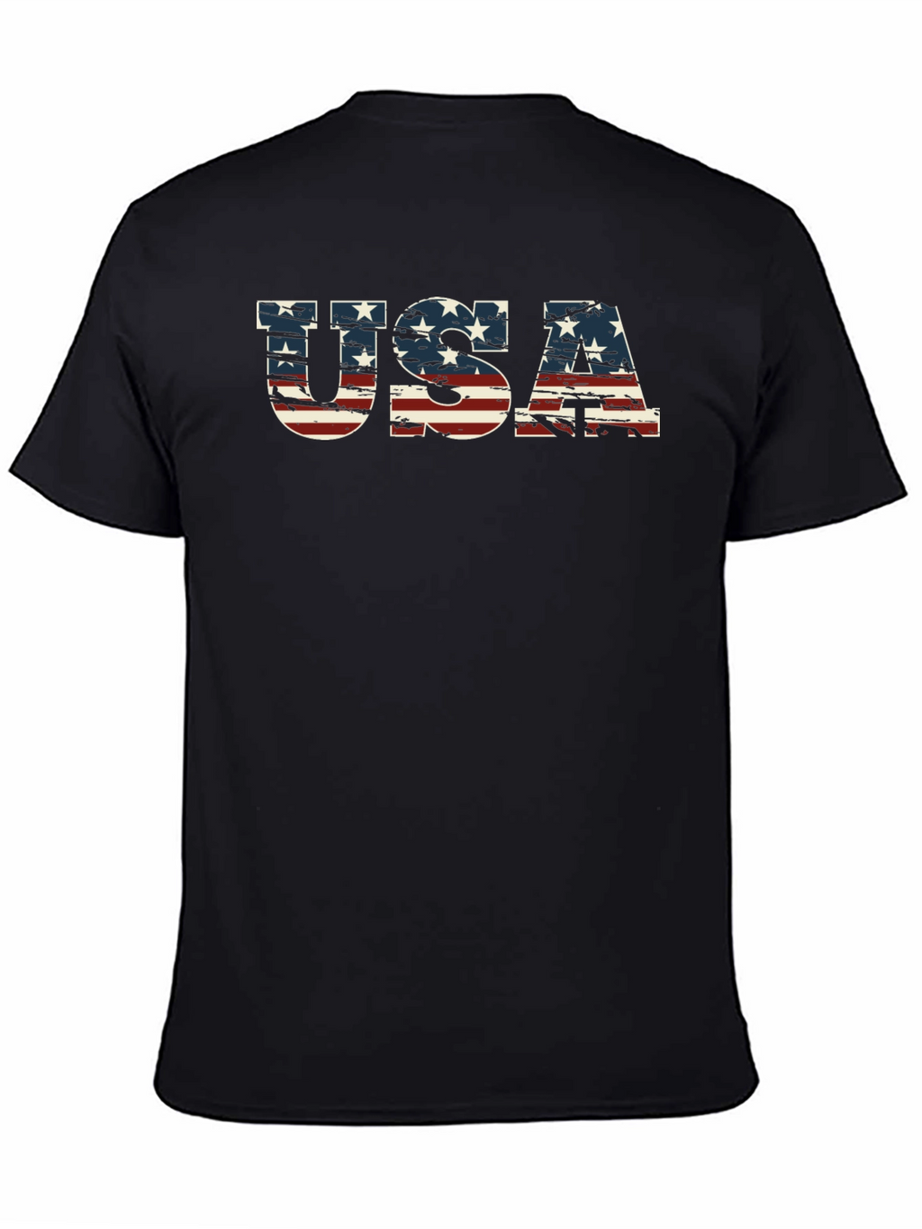 USA Flag Graphic Tee - Patriotic Pride