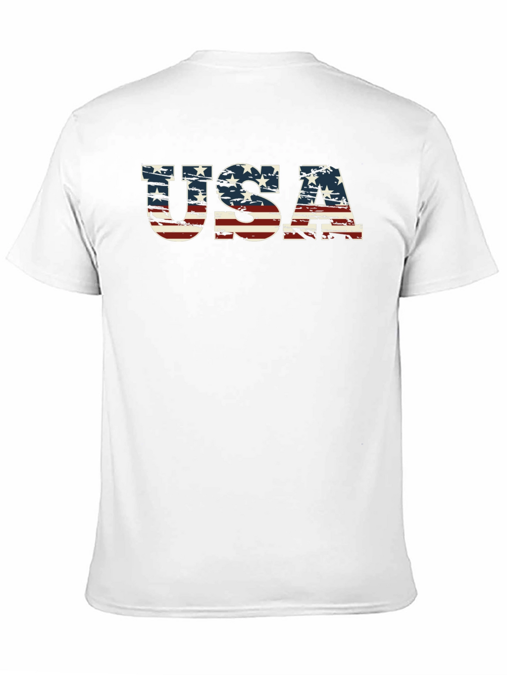 USA Flag Graphic Tee - Patriotic Pride