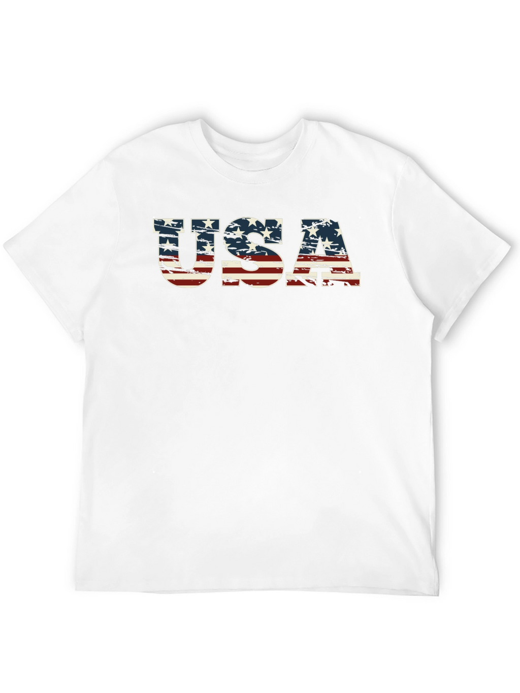 USA Flag Graphic Tee - Patriotic Pride