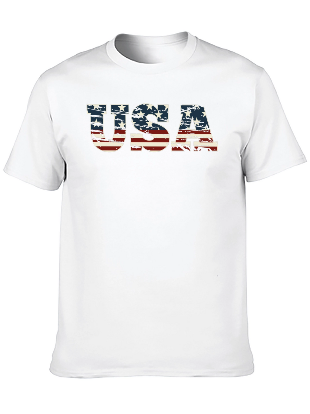 USA Flag Graphic Tee - Patriotic Pride