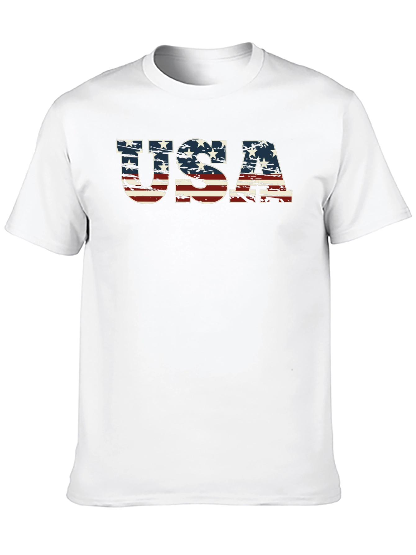 USA Flag Graphic Tee - Patriotic Pride