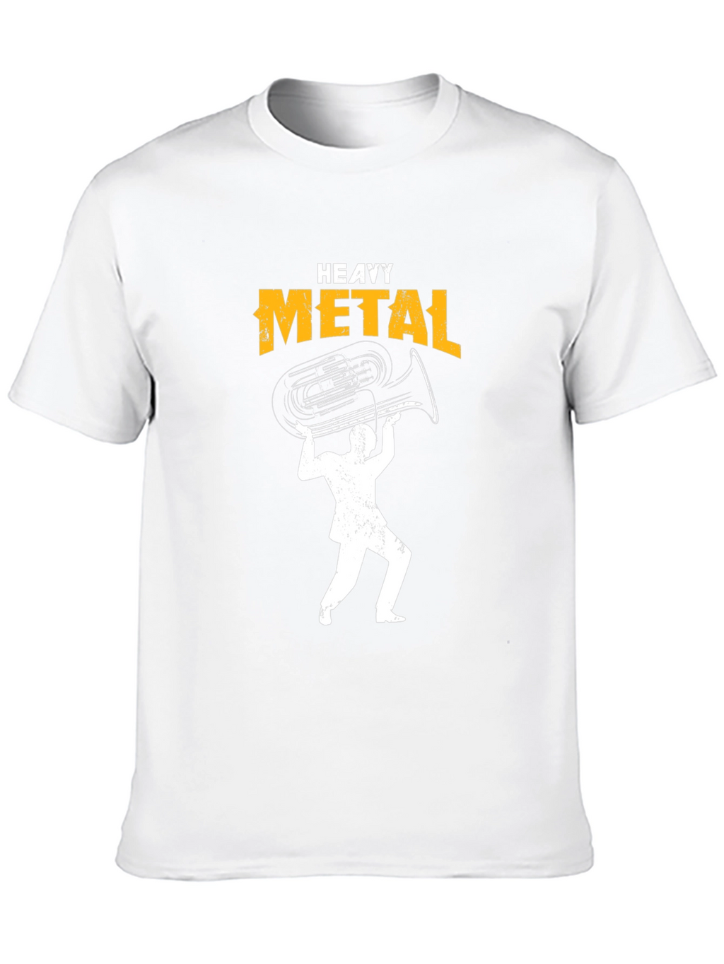 Heavy Metal Tuba Black Graphic Tee