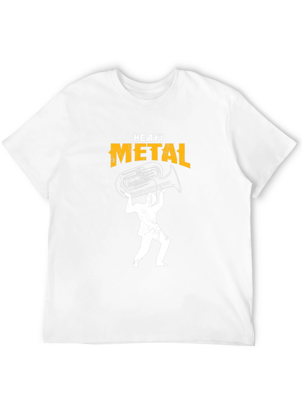 Heavy Metal Tuba Black Graphic Tee