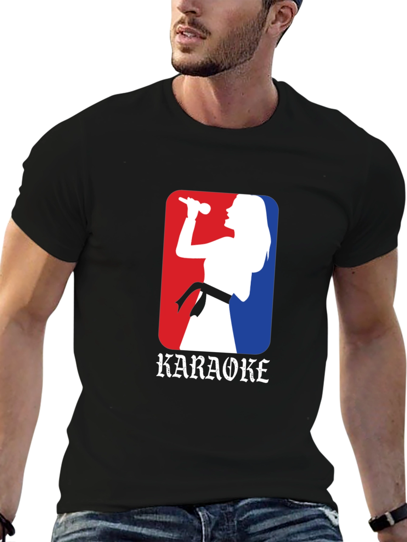 Karaoke T-Shirt - Singer Design