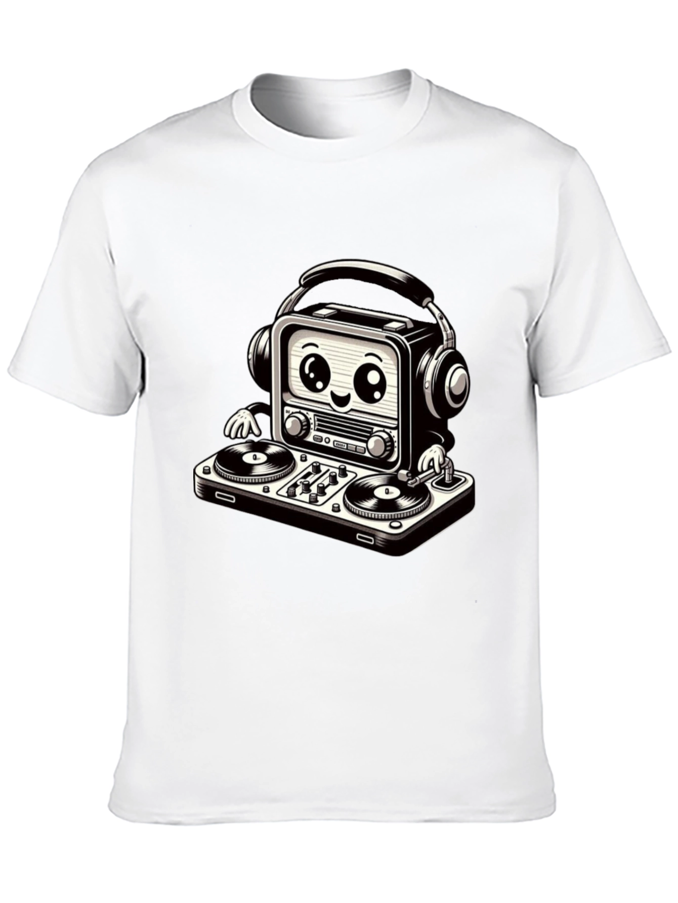 DJ Radio T-Shirt - Cool Graphic Tee