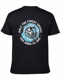 Finest Skiers Born in 1943 Black T-Shirt