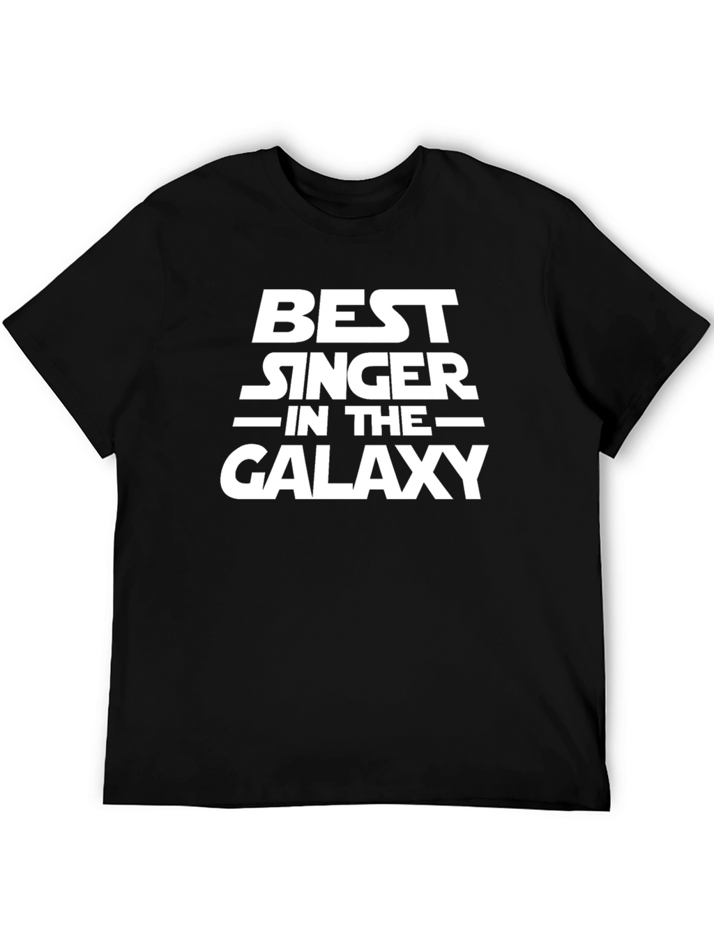 Best Singer in the Galaxy Black T-Shirt