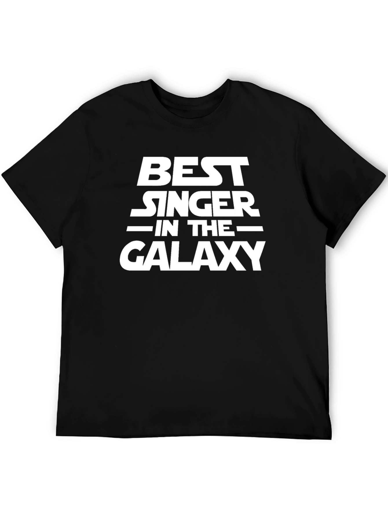 Best Singer in the Galaxy Black T-Shirt