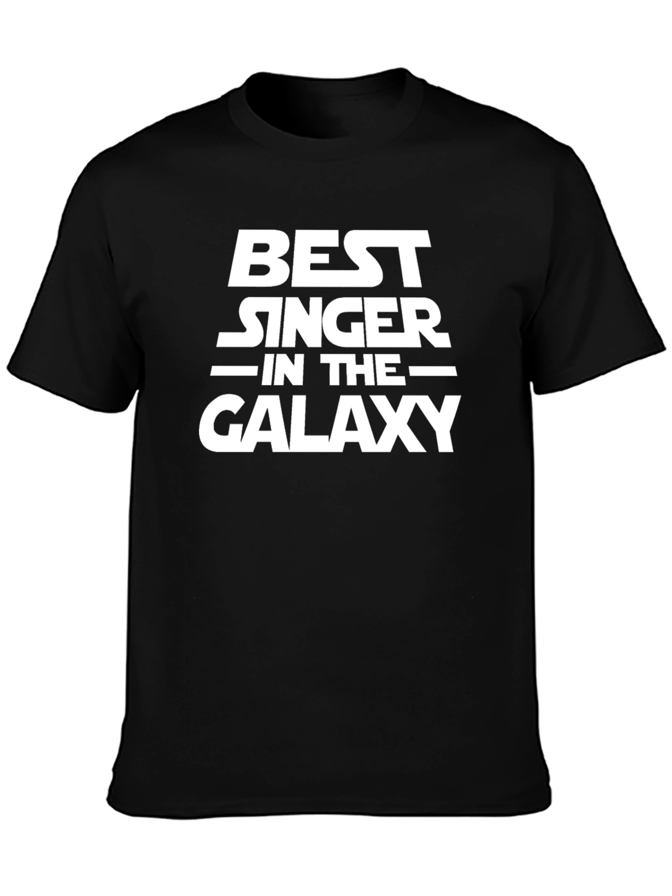 Best Singer in the Galaxy Black T-Shirt