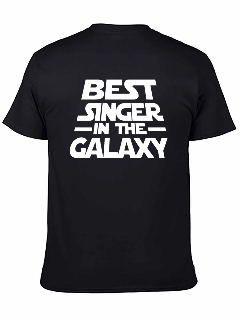 Best Singer in the Galaxy Black T-Shirt