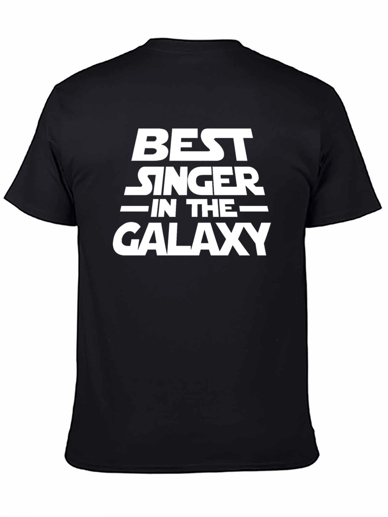 Best Singer in the Galaxy Black T-Shirt