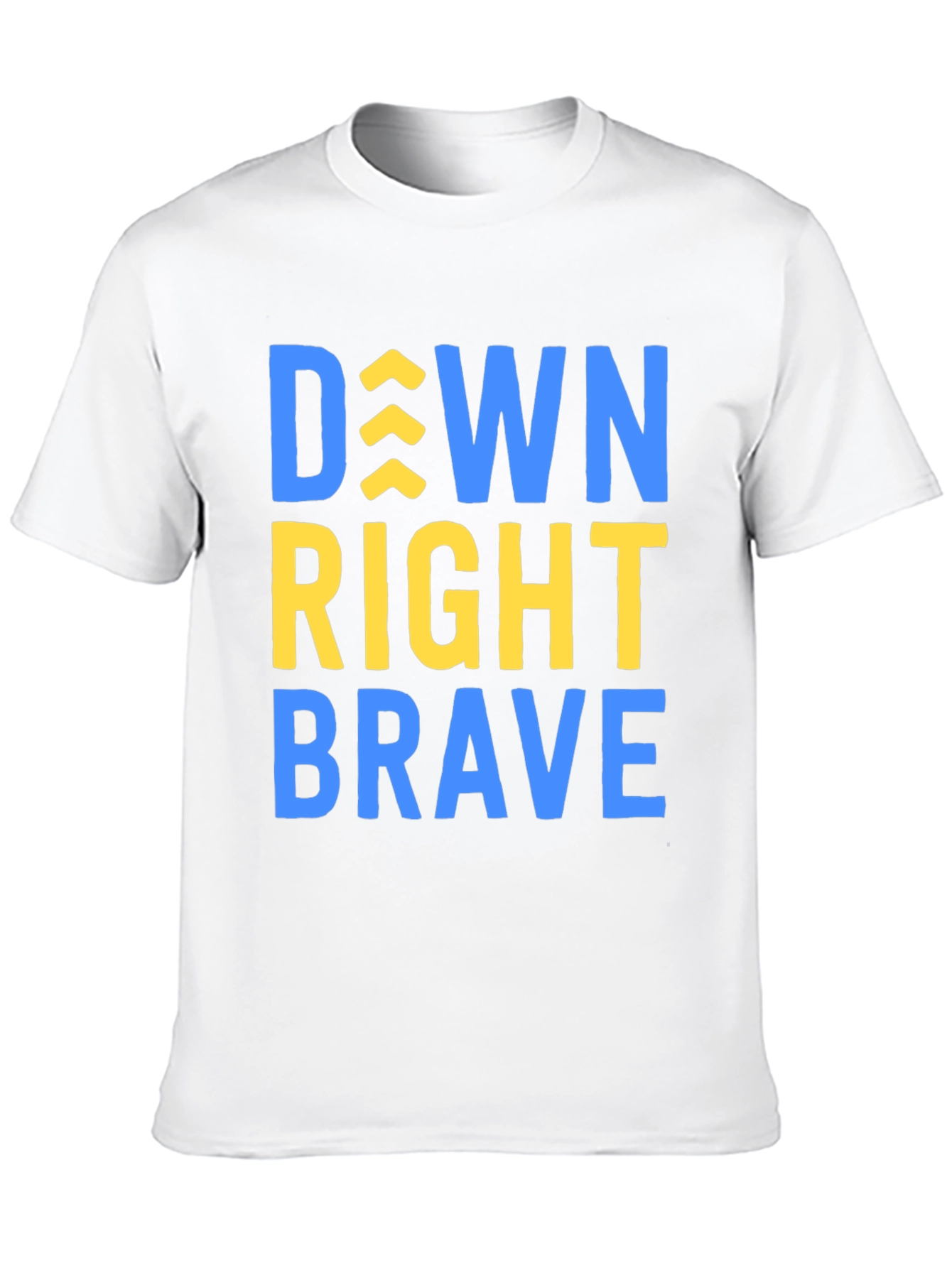 Down Right Brave T-Shirt - Inspirational Tee