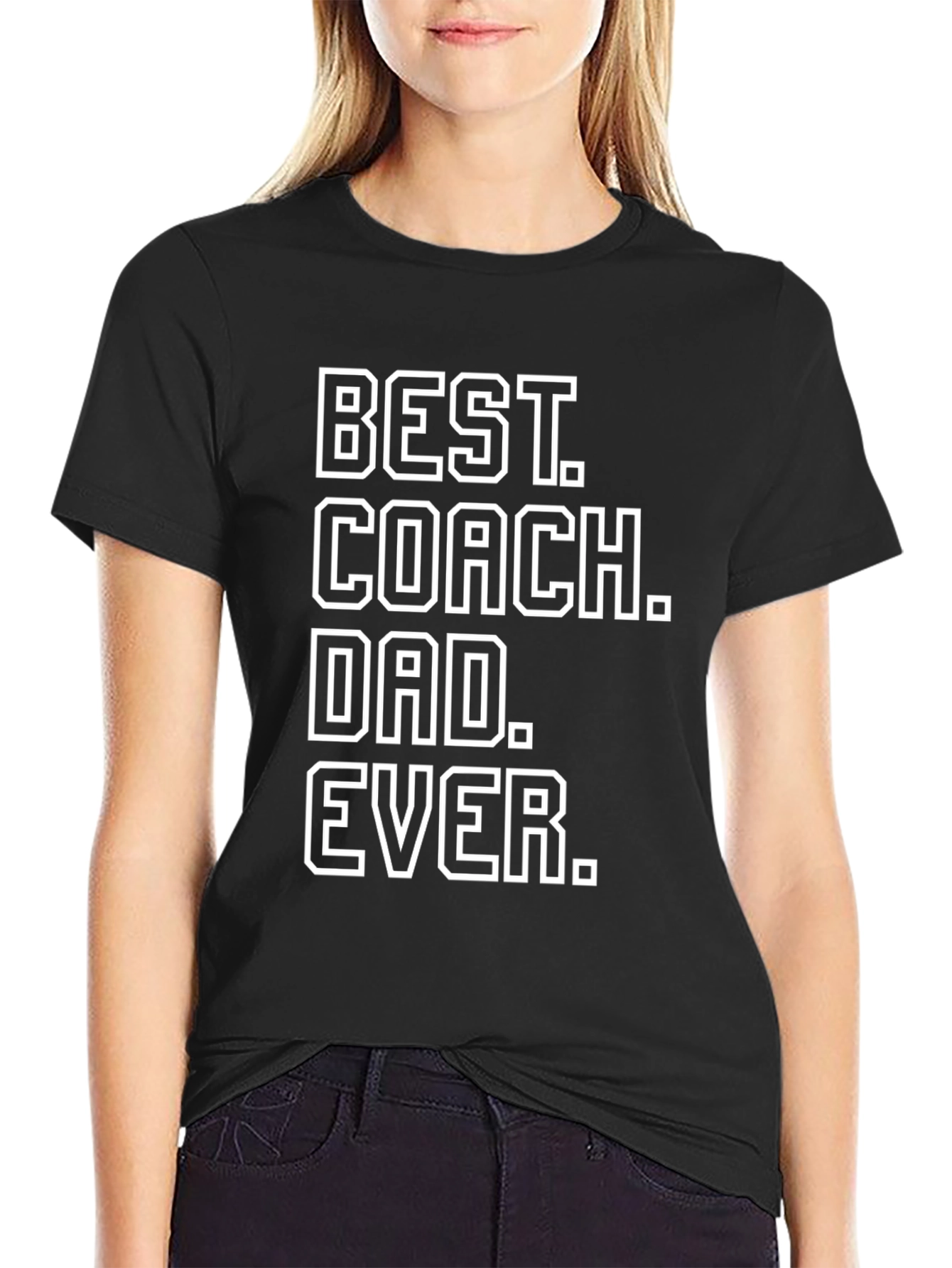 Best Coach Dad Ever T-Shirt