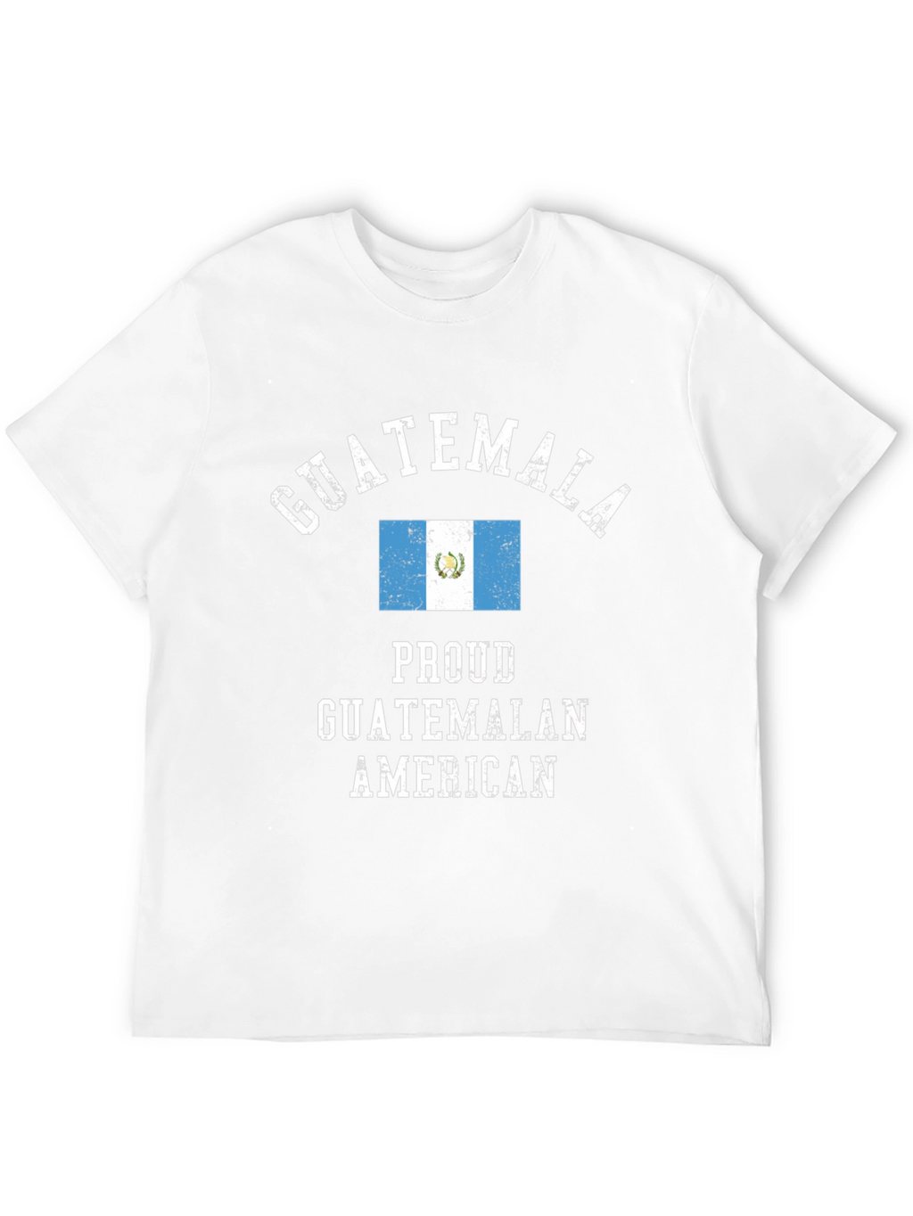 Proud Guatemalan American Black T-Shirt