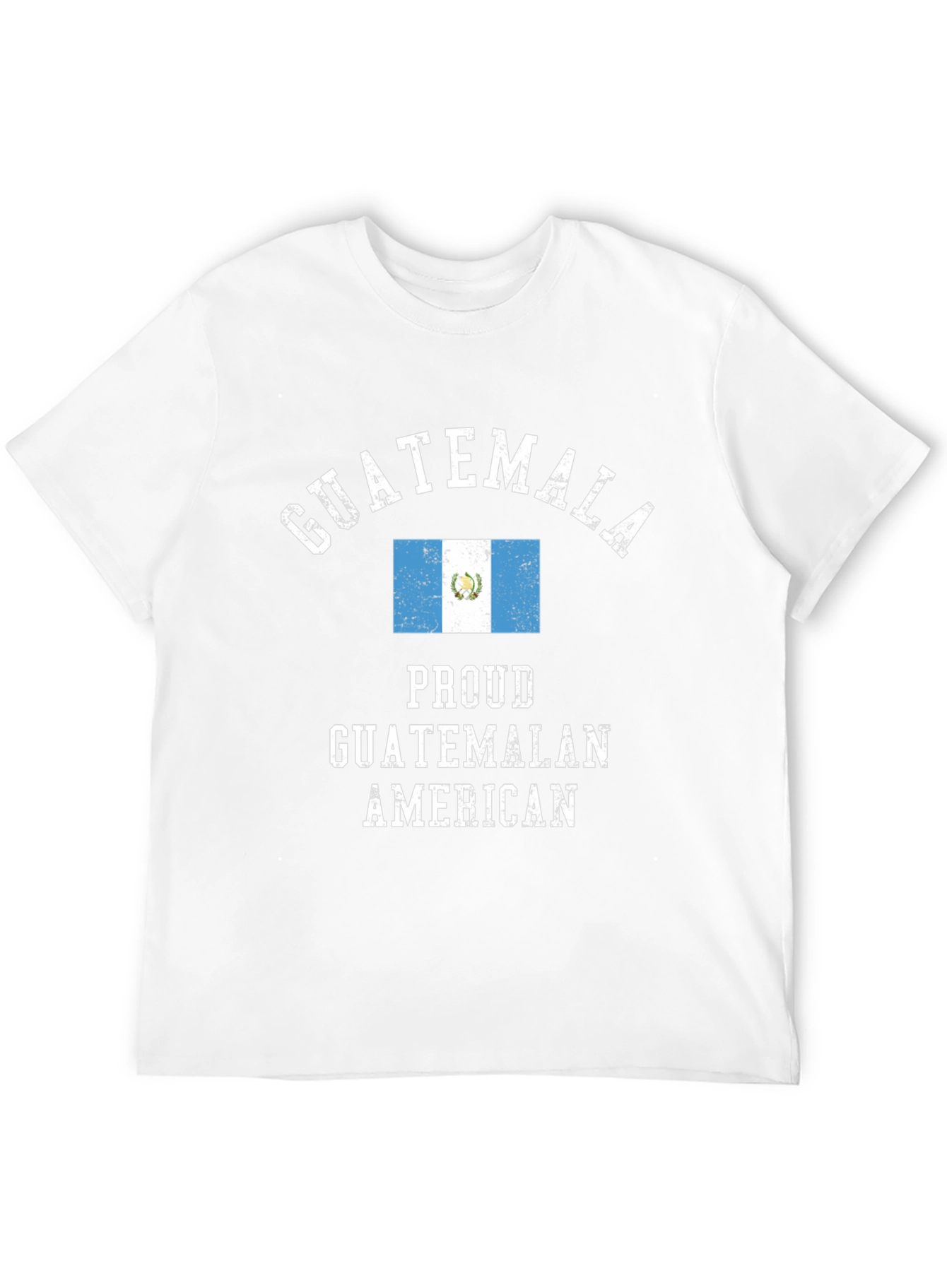 Proud Guatemalan American Black T-Shirt