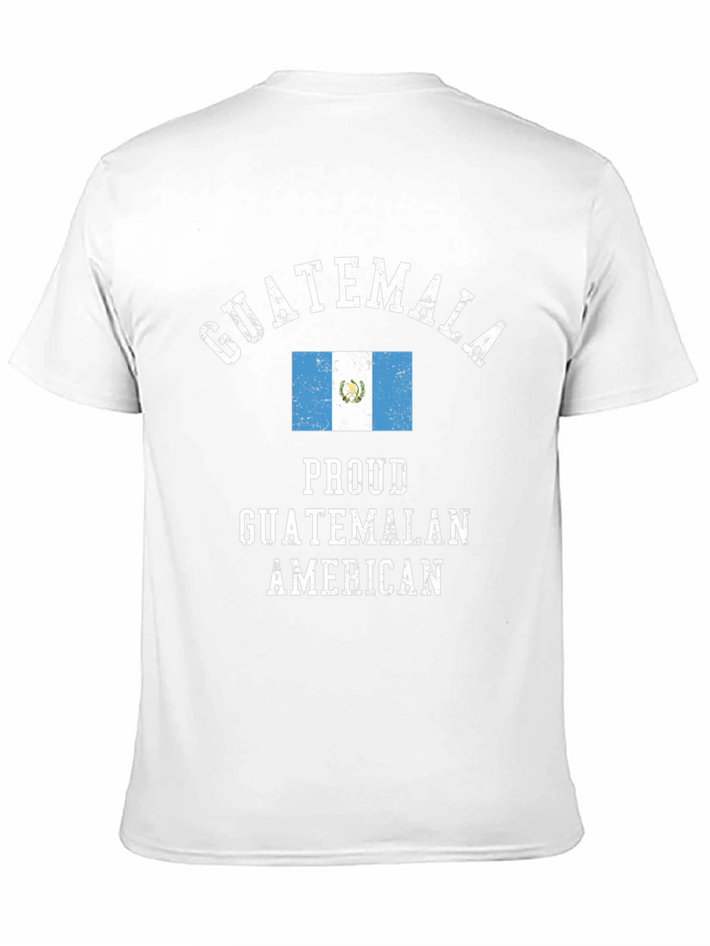 Proud Guatemalan American Black T-Shirt