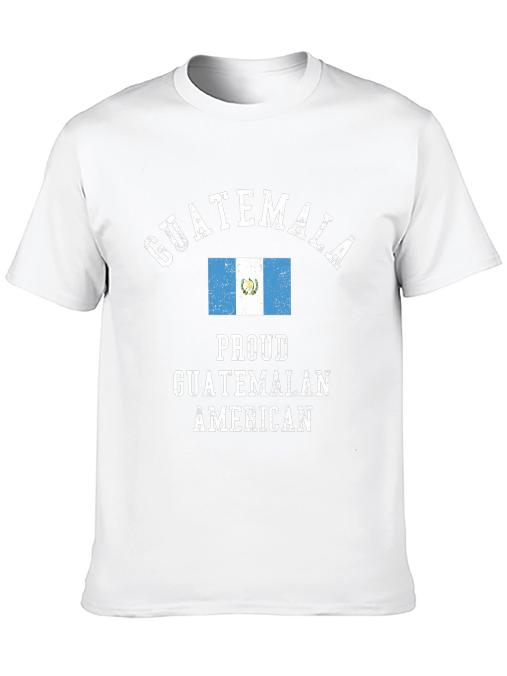 Proud Guatemalan American Black T-Shirt