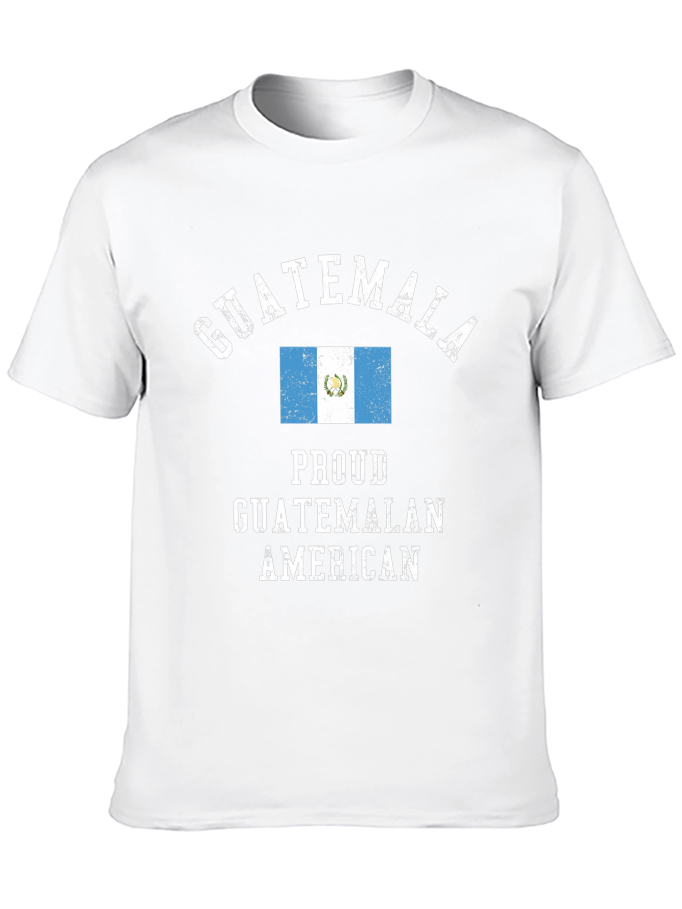 Proud Guatemalan American Black T-Shirt