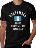 Proud Guatemalan American Black T-Shirt