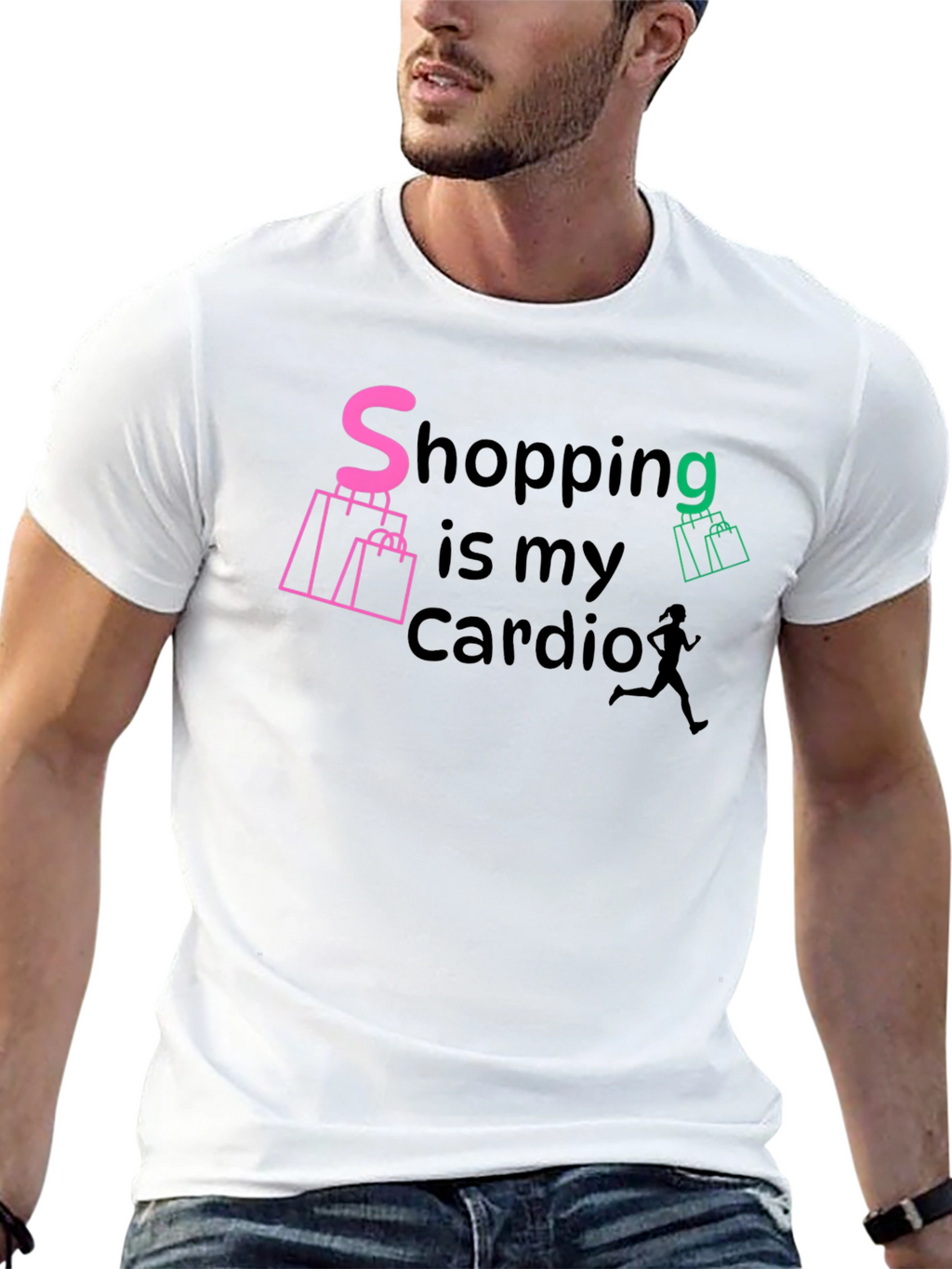 Shopping is My Cardio Graphic Tee