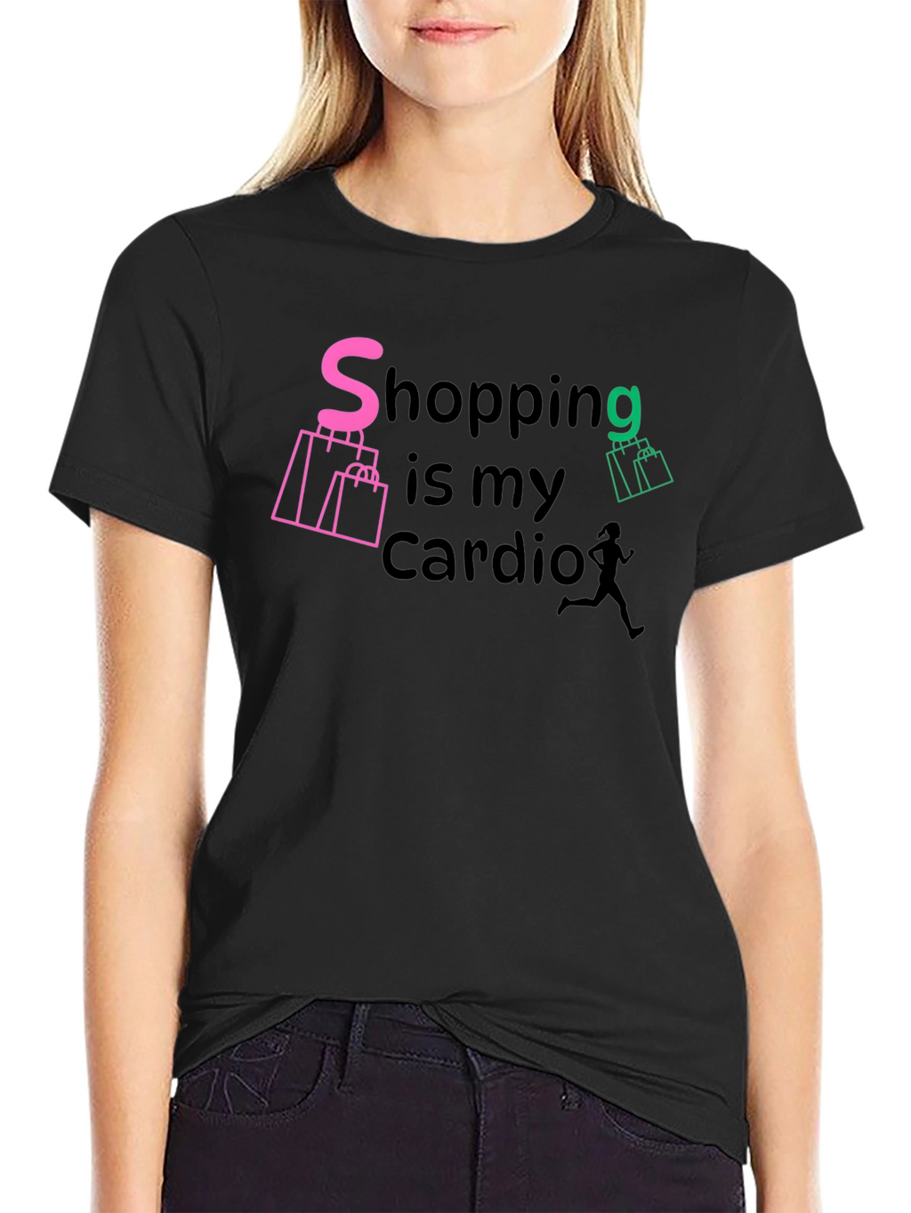 Shopping is My Cardio Graphic Tee
