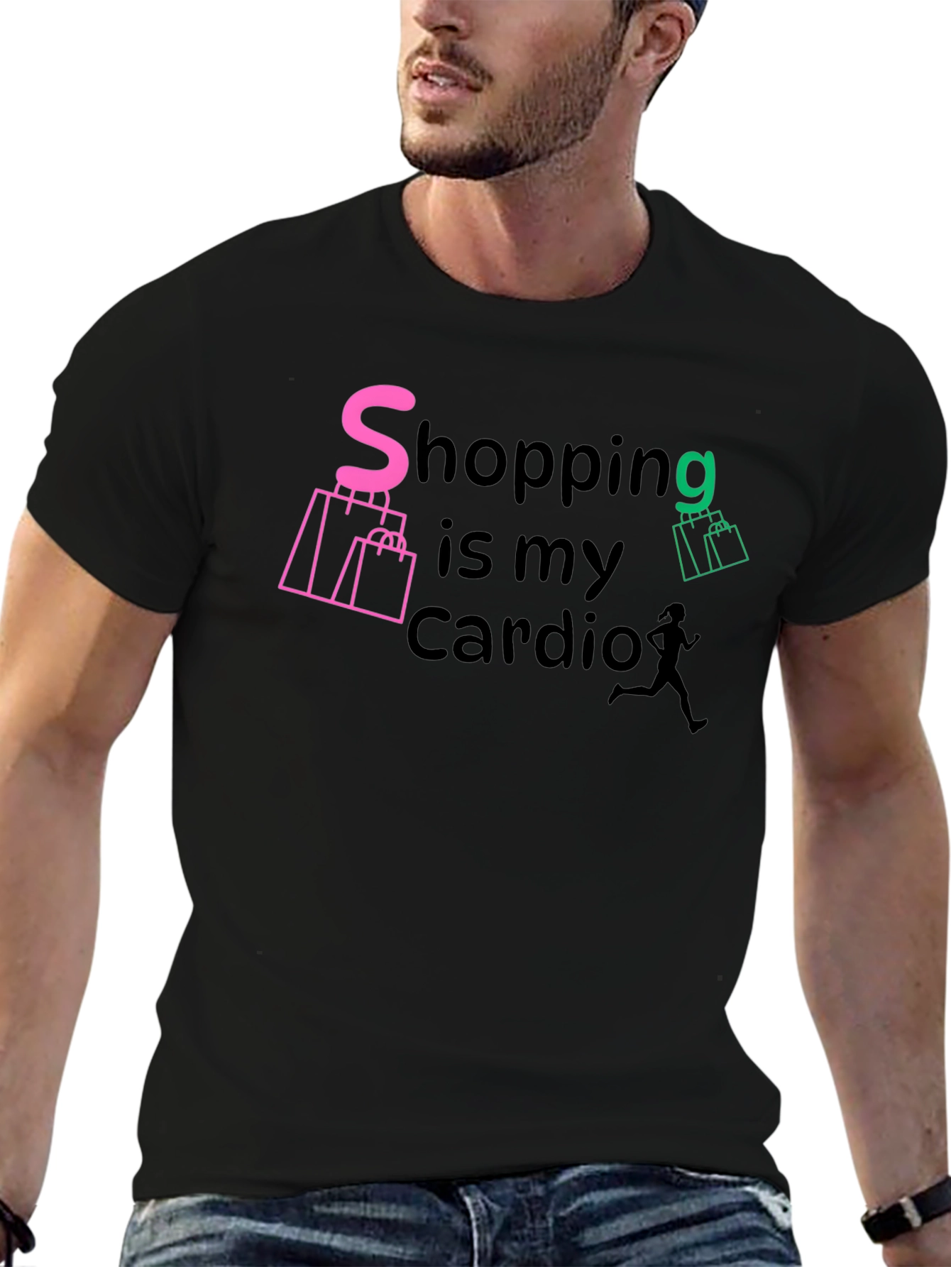 Shopping is My Cardio Graphic Tee