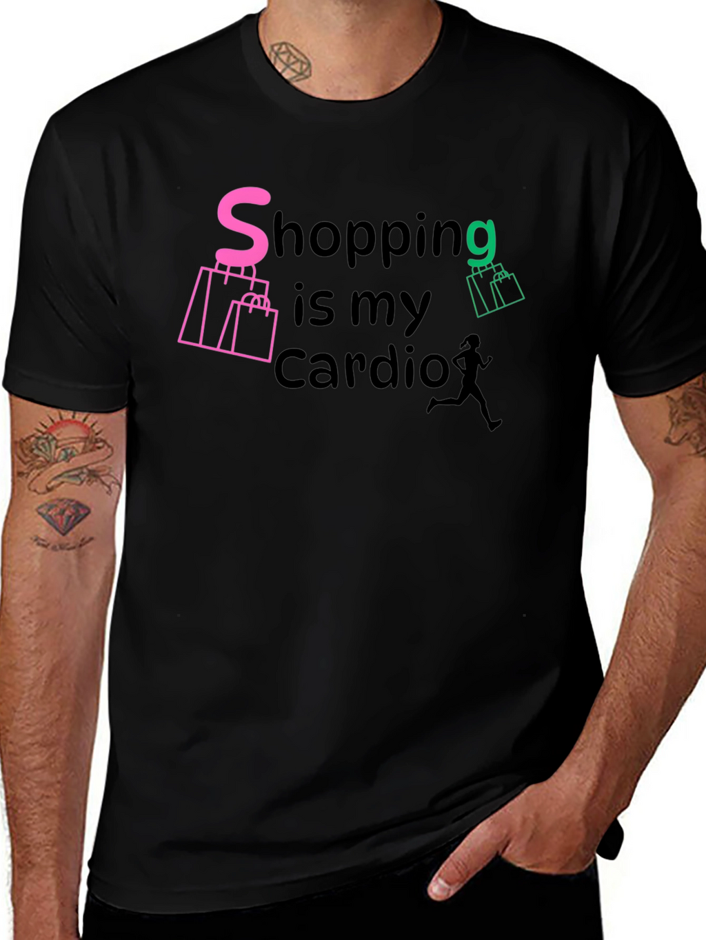 Shopping is My Cardio Graphic Tee