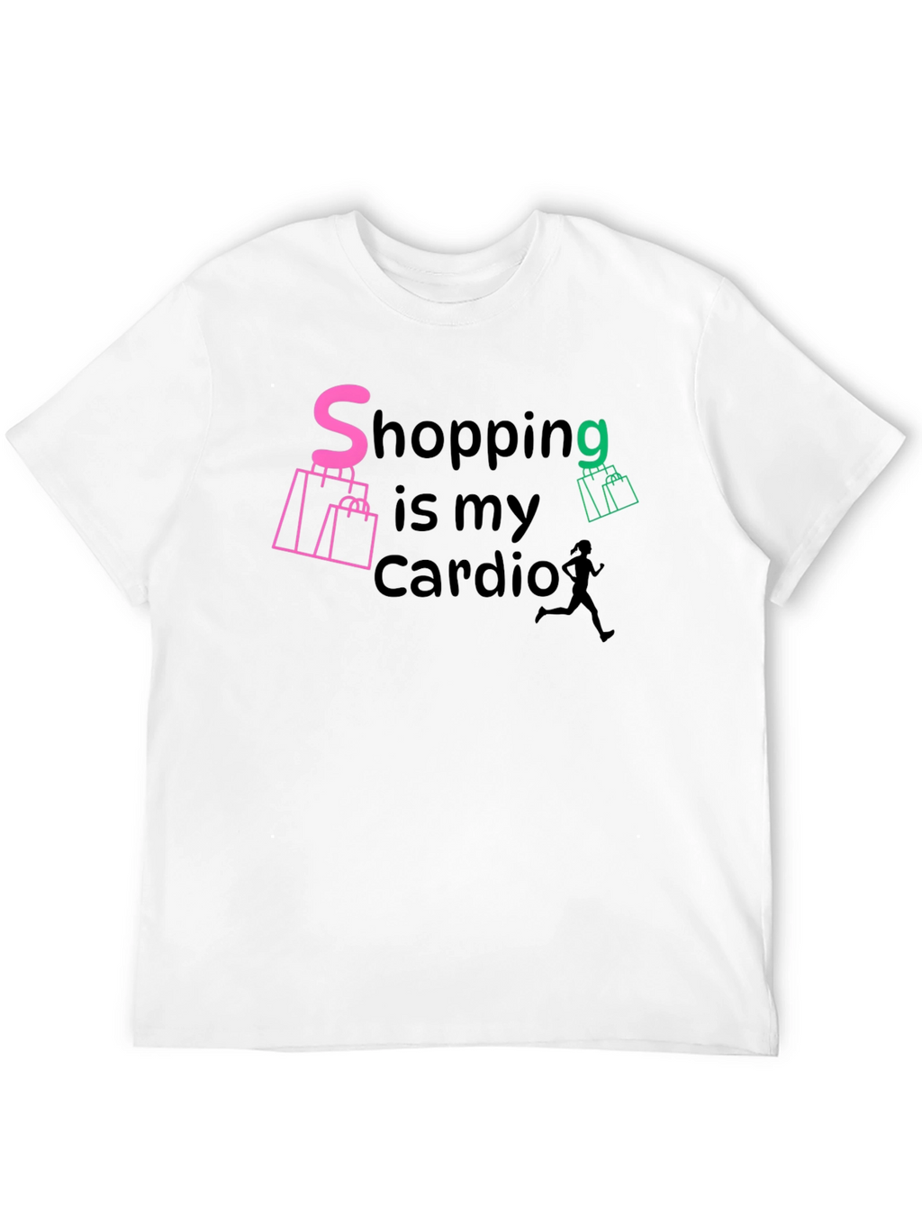 Shopping is My Cardio Graphic Tee