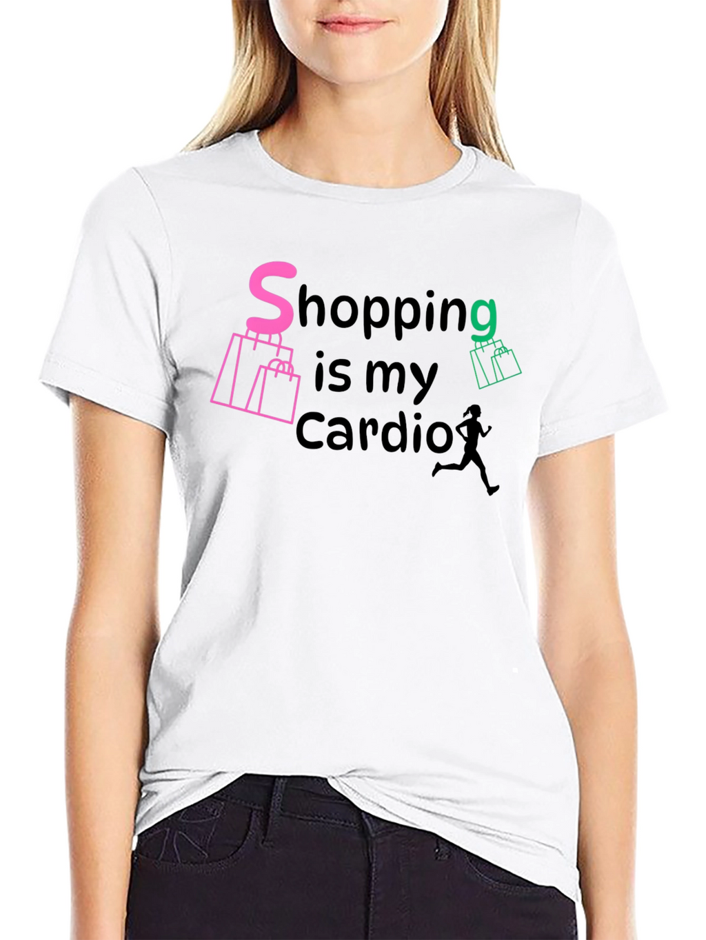 Shopping is My Cardio Graphic Tee