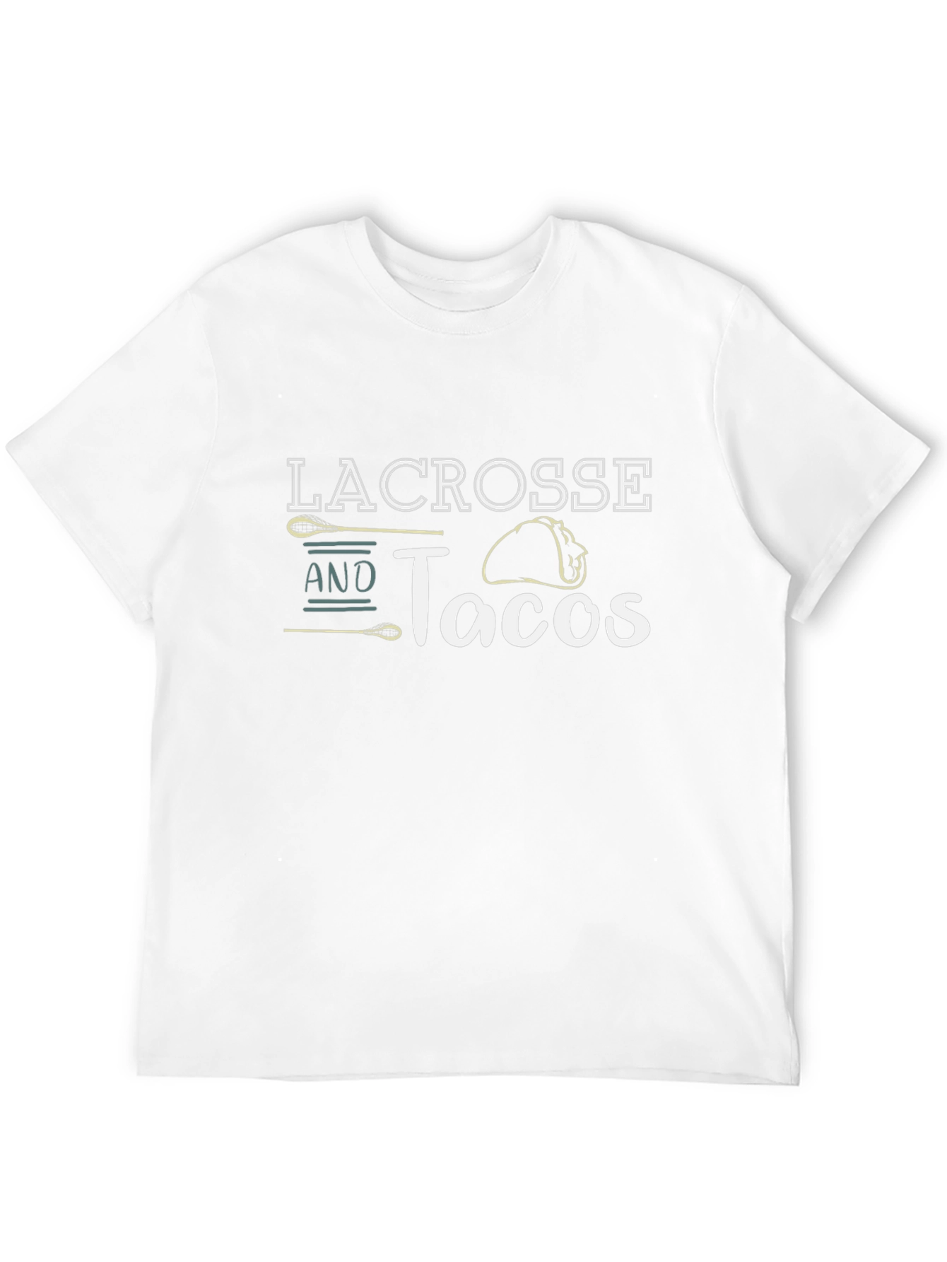 Lacrosse and Tacos Graphic Tee