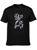 Life is Fun Graphic Tee - Black