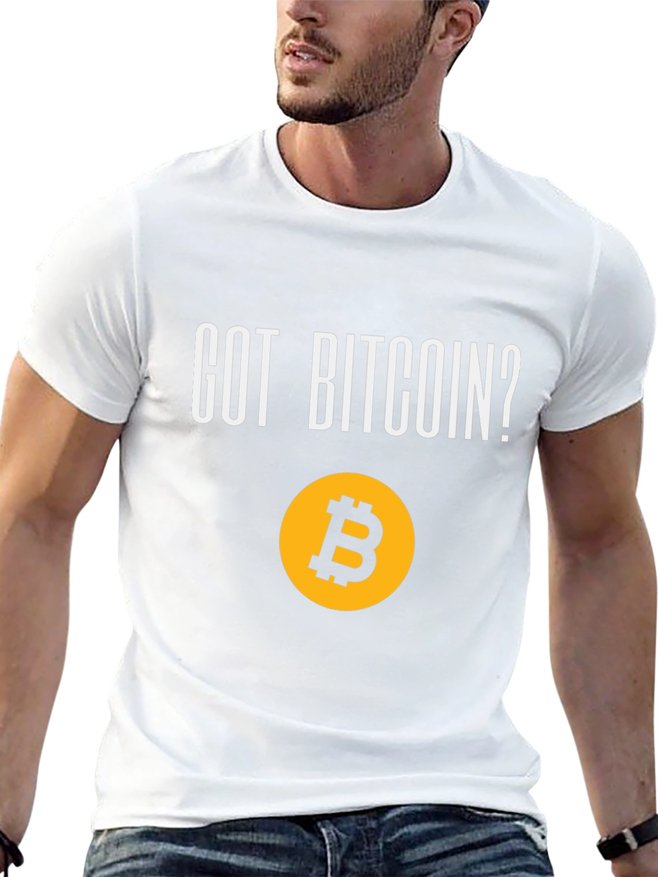 Got Bitcoin? Black Graphic Tee