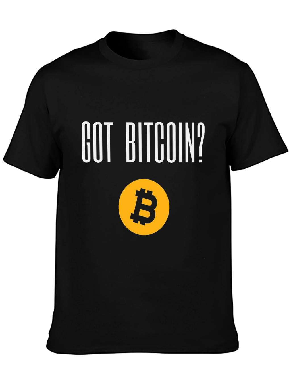 Got Bitcoin? Black Graphic Tee
