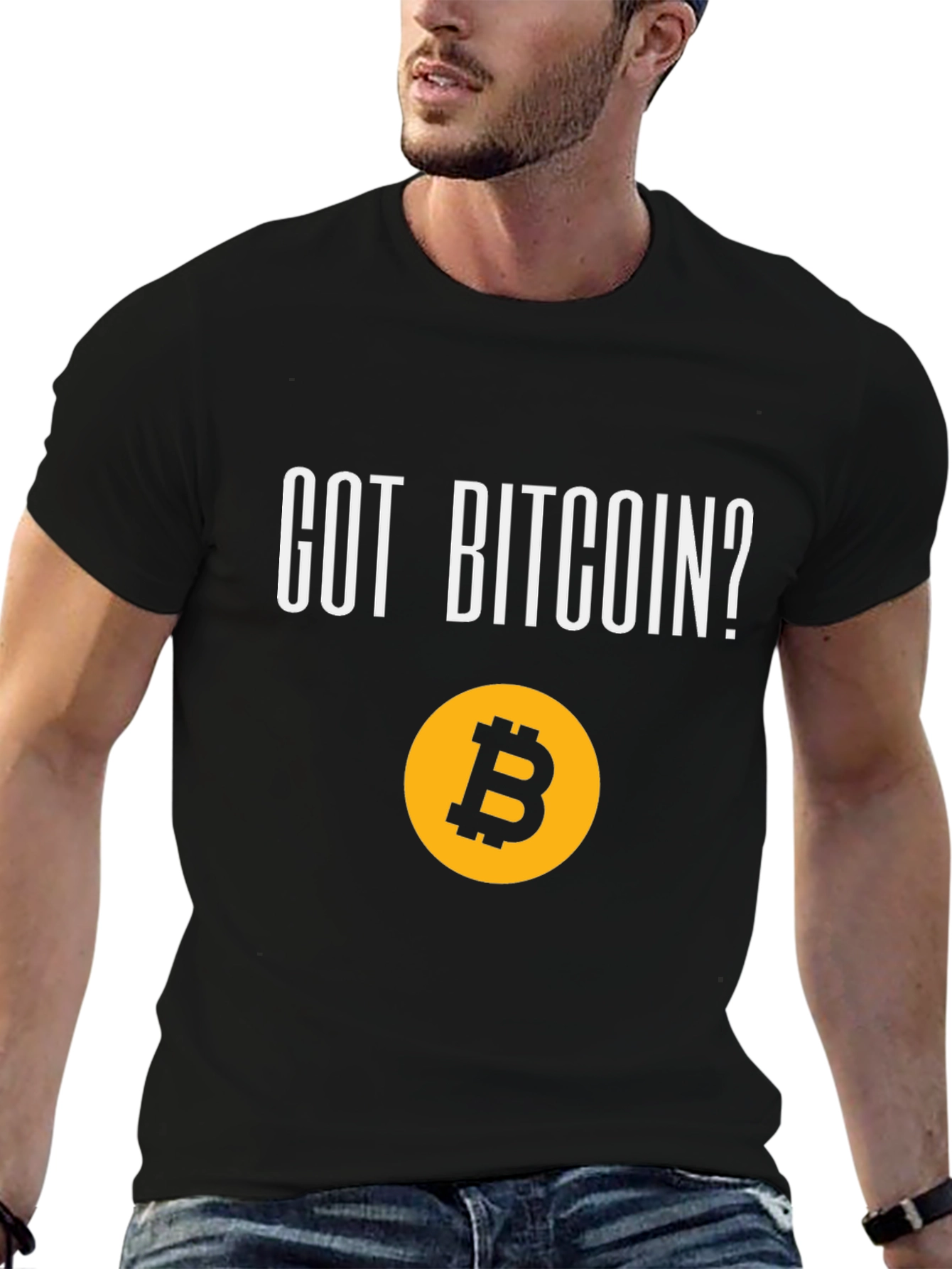 Got Bitcoin? Black Graphic Tee