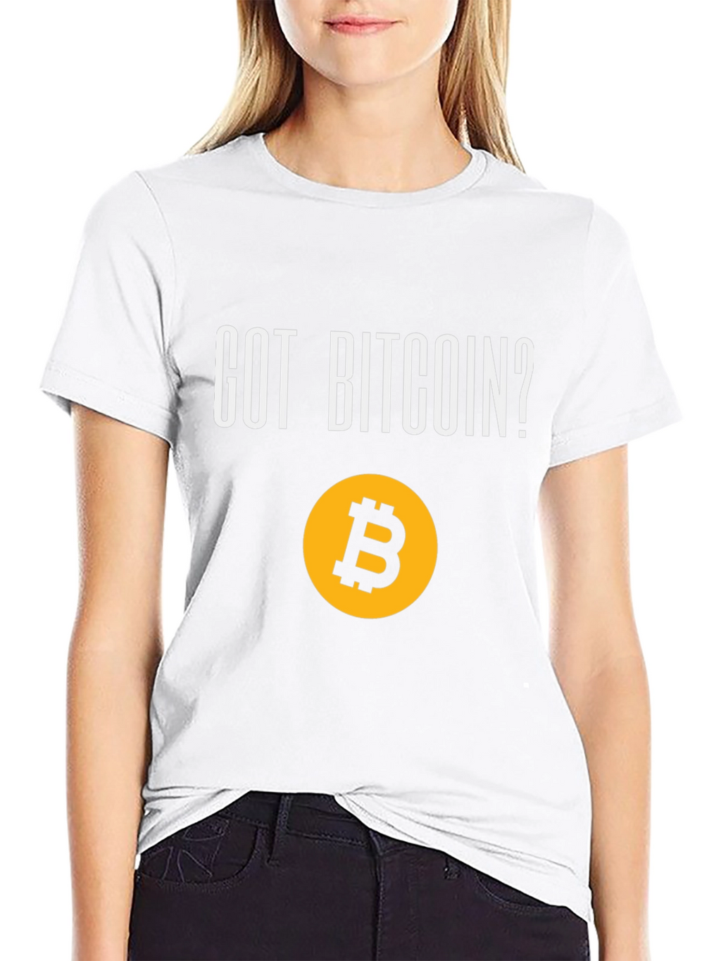 Got Bitcoin? Black Graphic Tee