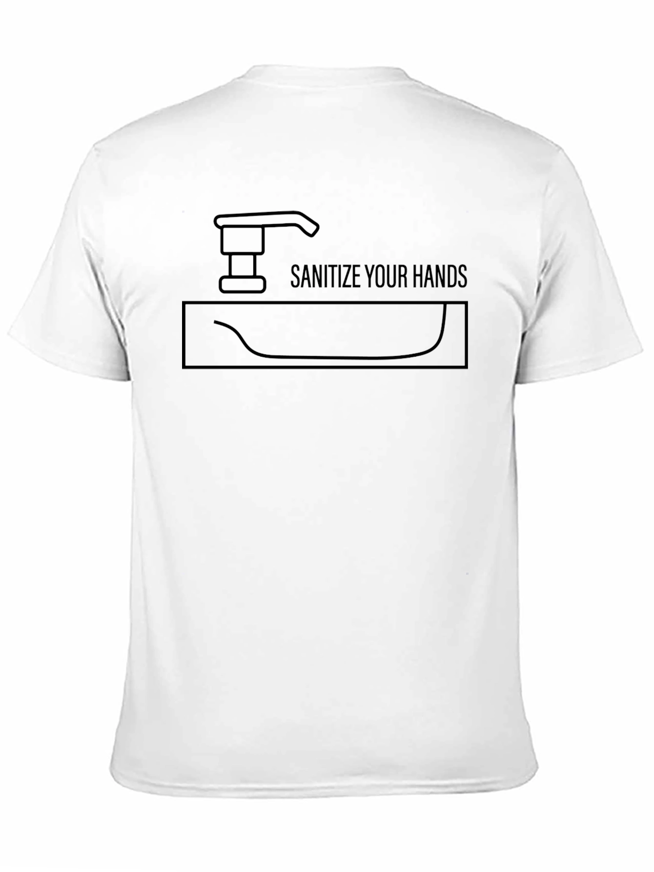 Sanitize Your Hands Graphic T-Shirt