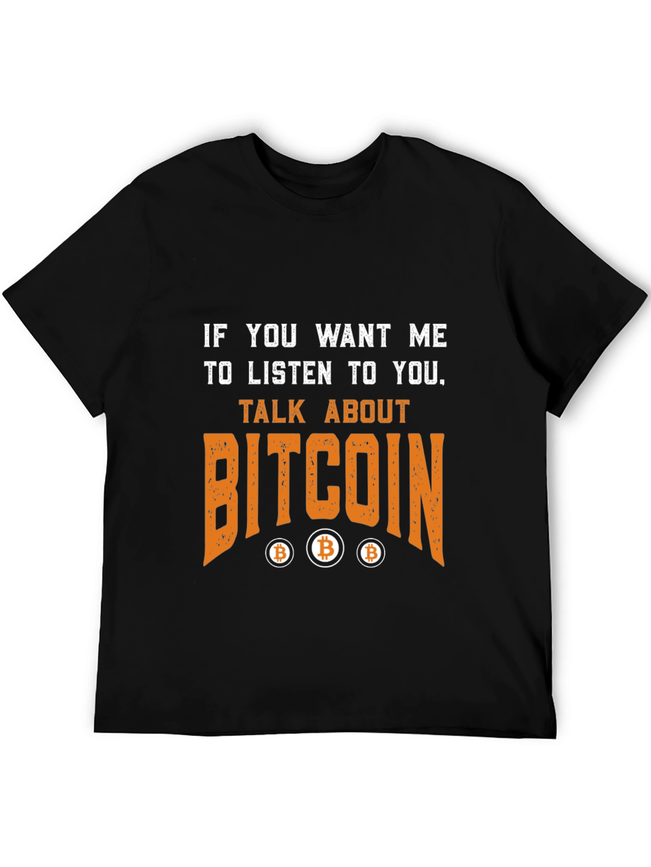 Bitcoin Graphic T-Shirt - Cryptocurrency Enthusiast Tee