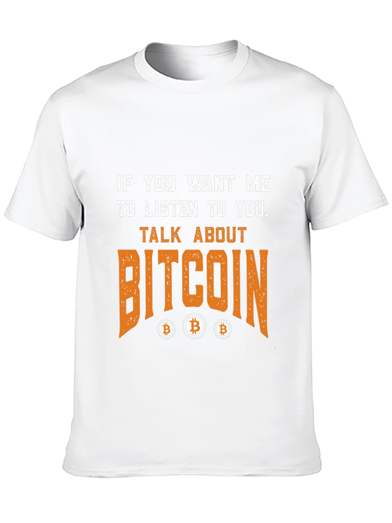 Bitcoin Graphic T-Shirt - Cryptocurrency Enthusiast Tee