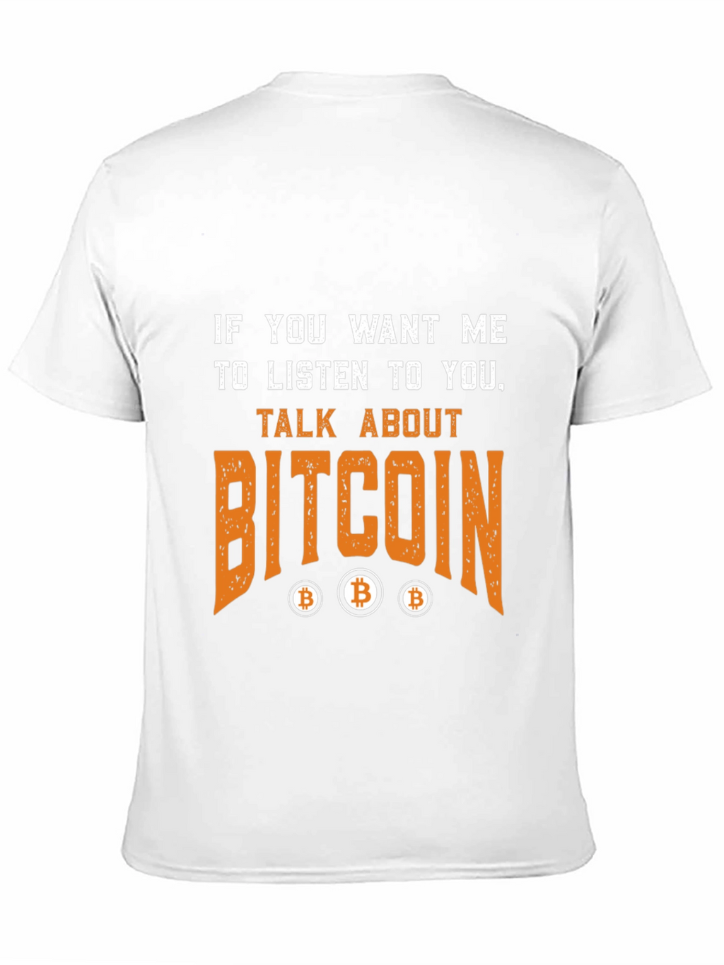 Bitcoin Graphic T-Shirt - Cryptocurrency Enthusiast Tee