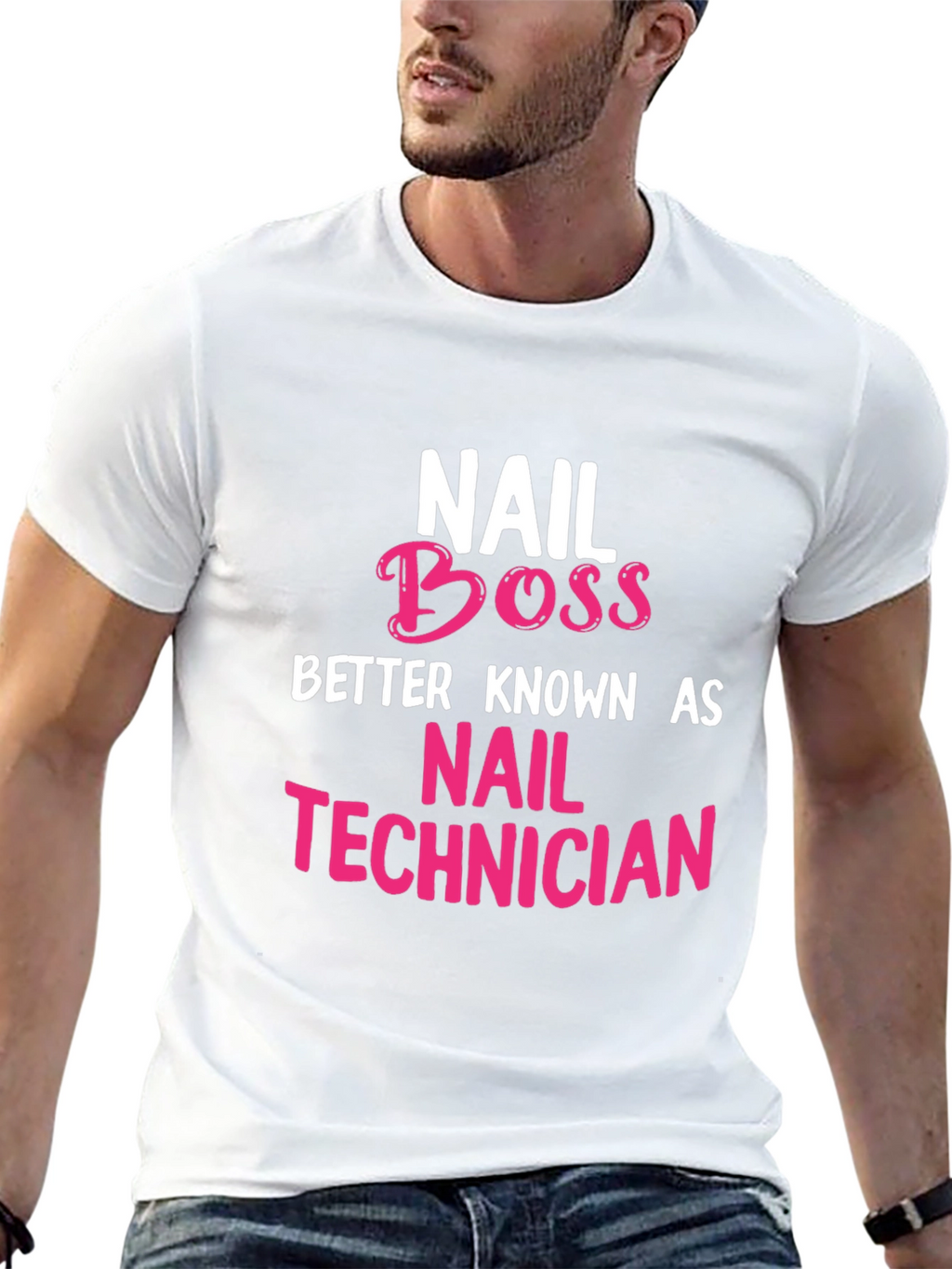Nail Boss T-Shirt - Nail Technician Apparel