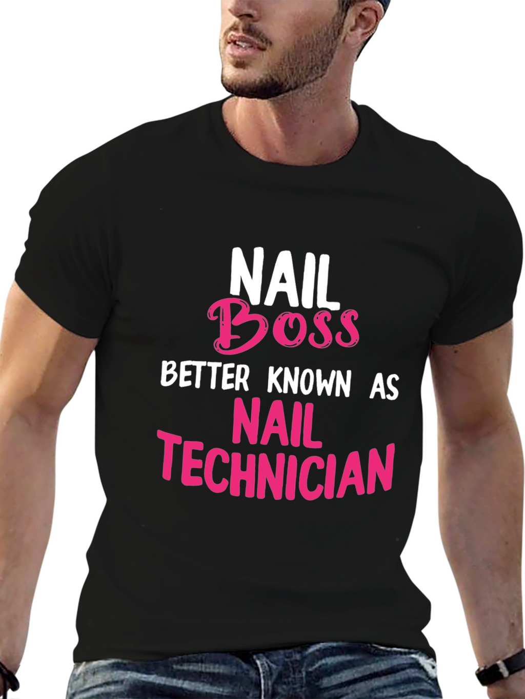 Nail Boss T-Shirt - Nail Technician Apparel