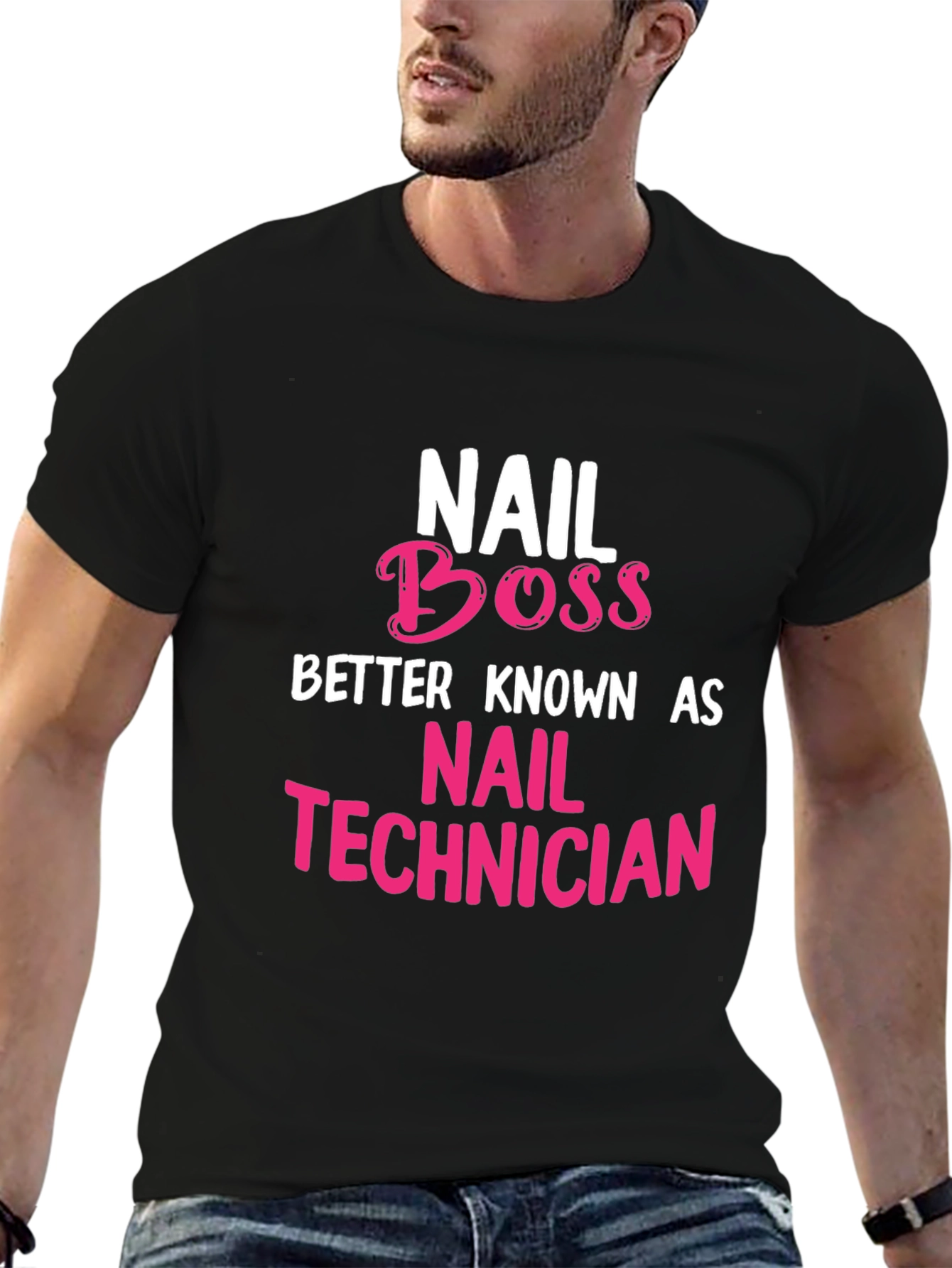 Nail Boss T-Shirt - Nail Technician Apparel