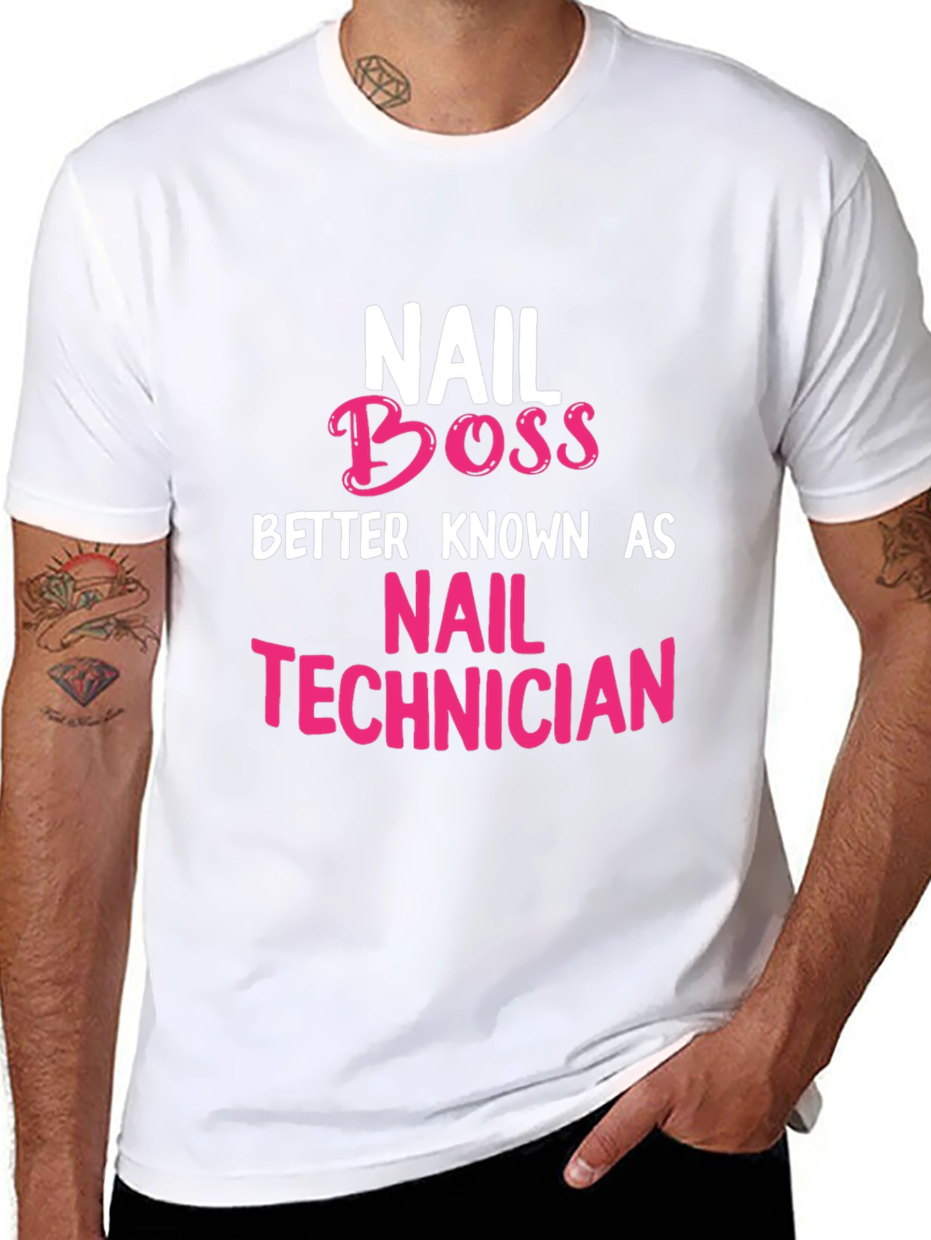Nail Boss T-Shirt - Nail Technician Apparel