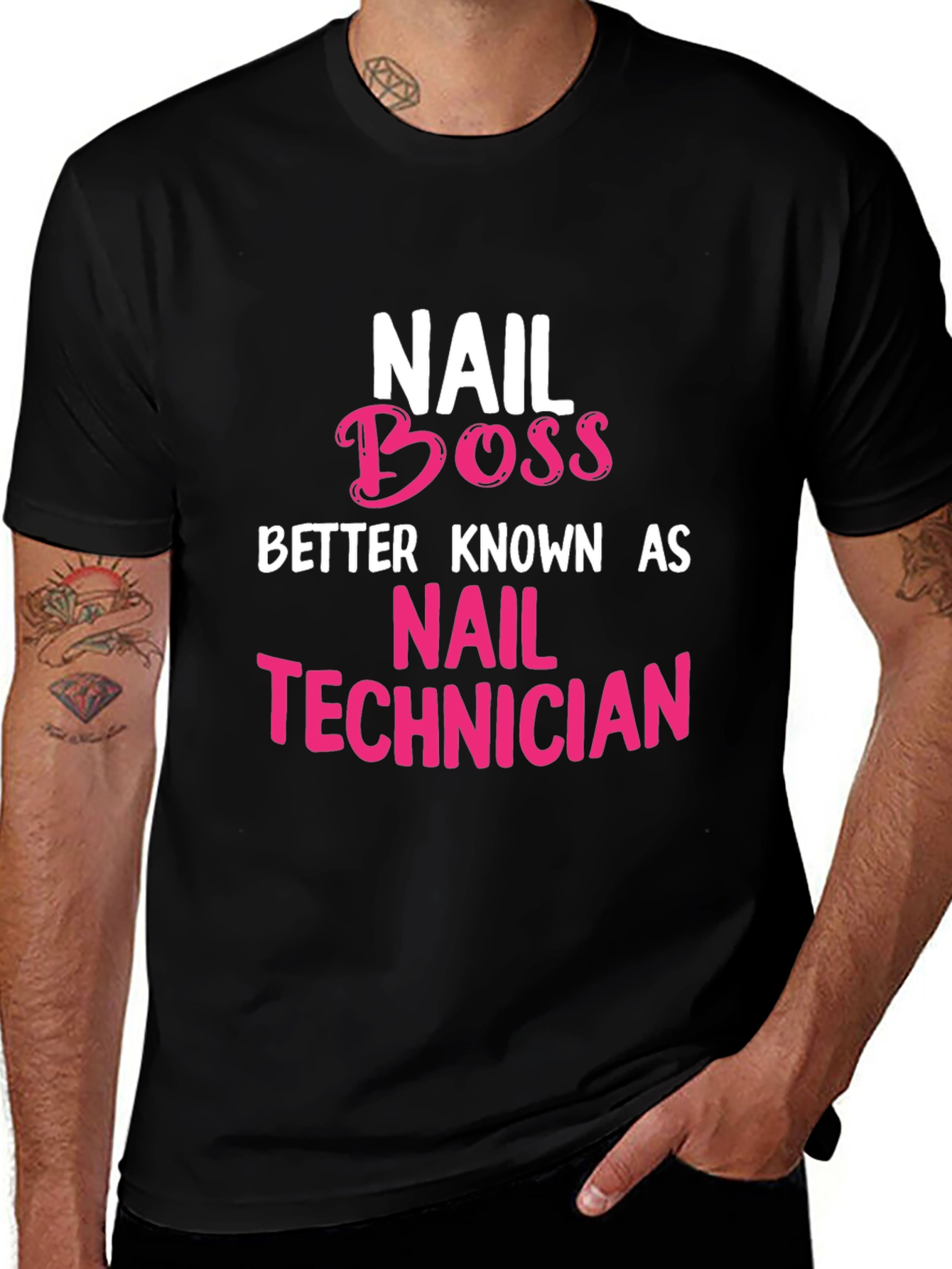Nail Boss T-Shirt - Nail Technician Apparel
