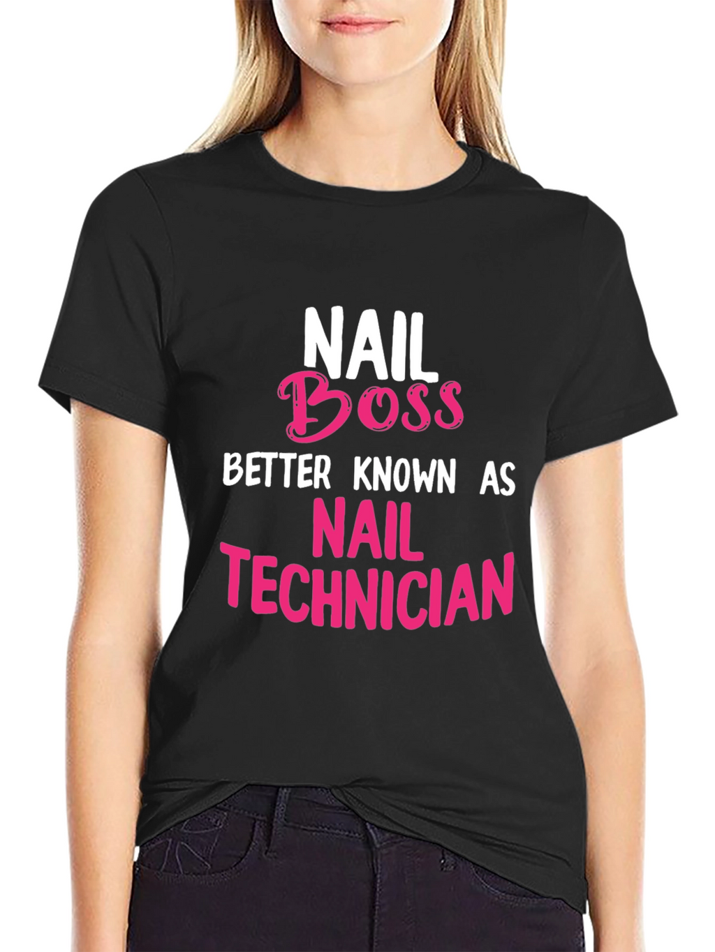 Nail Boss T-Shirt - Nail Technician Apparel