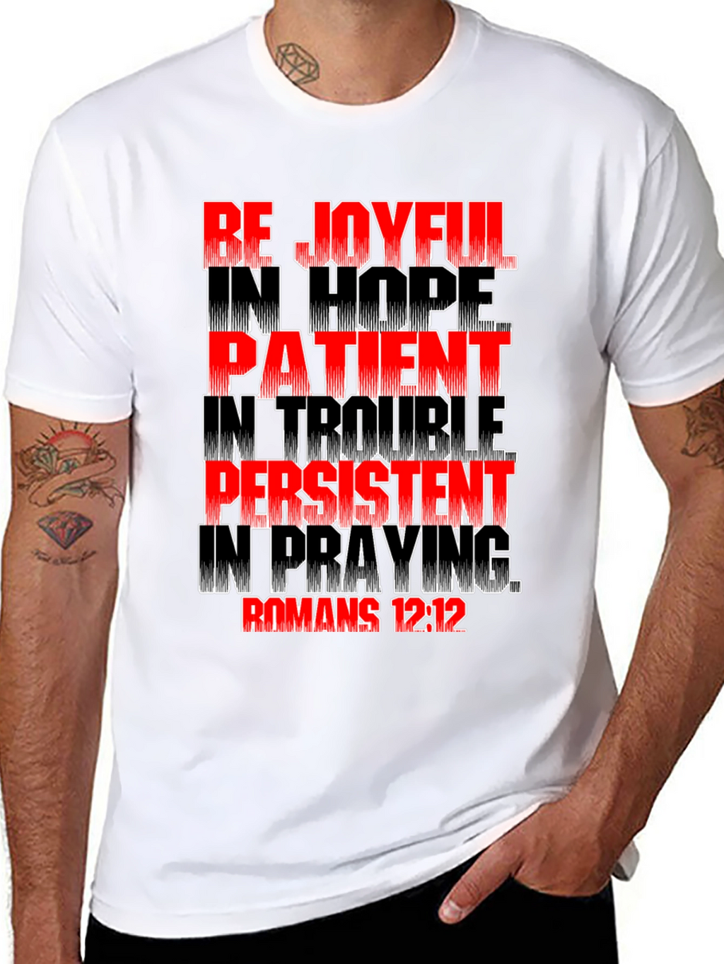 Be Joyful in Hope Graphic T-Shirt