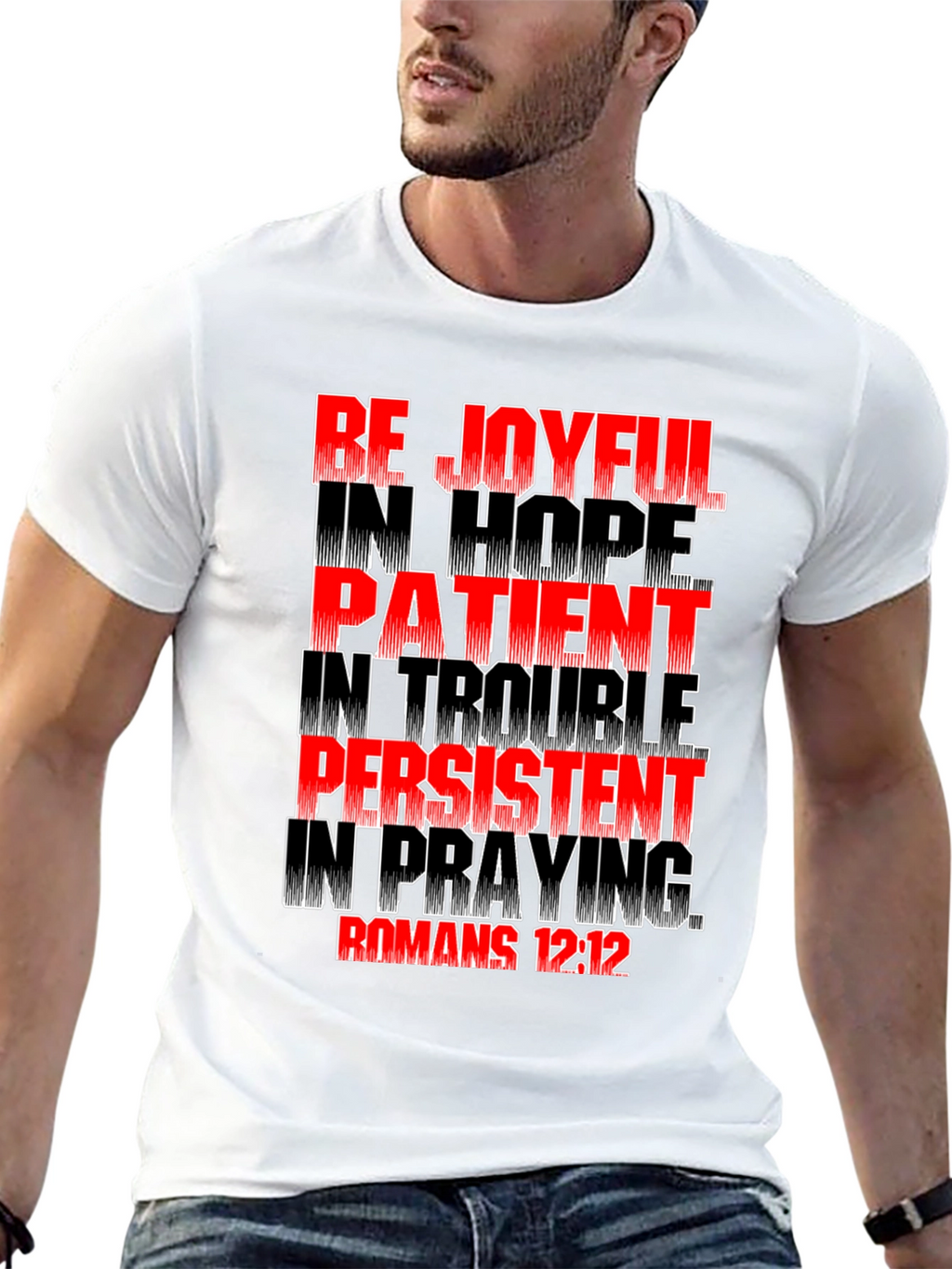 Be Joyful in Hope Graphic T-Shirt