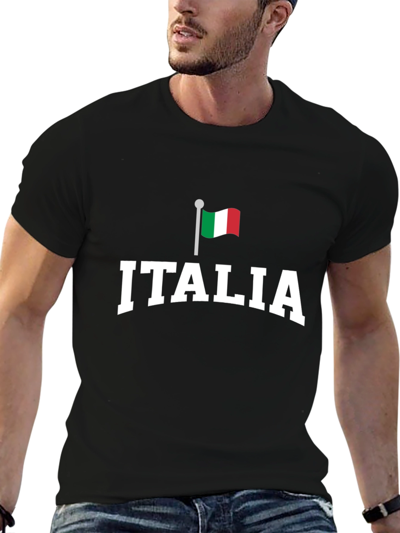 Italia Flag T-Shirt - Italian Pride Tee